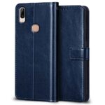 Shock Proof Flip Cover Back Case for Vivo Y83 Pro | Magnetic Wallet Leather Case with Stand - Image 2