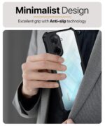 Shock Proof Clear Protective Back Case for Redmi A5 | Poco C71 - AirEDGE Technology | 360 Degree Camera Protection | Transparent Hybrid Back Case Mobile Cover - Black - Image 5