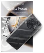 Crystal Clear Transparent Back Cover Case Compatible with Tecno Camon 30 5G Shockproof Flexible TPU Silicone Case with Full Body & Camera Protection Transparent - Image 7