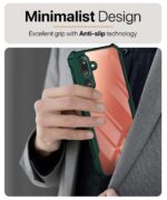 Shock Proof Clear Protective Back Case for Samsung Galaxy M36 5G | Samsung Galaxy F36 5G | 360 Degree Camera Protection | Transparent Hybrid Back Case Mobile Cover - Green - Image 8