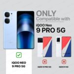 Shock Proof Clear Protective Back Case for iQOO Neo 9 Pro 5G AirEDGE Technology | 360 Degree Camera Protection | Transparent Hybrid Back Case Mobile Cover Black - Image 2