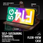 Shock Proof Flip Cover Back Case for Samsung Galaxy F14 5G | Magnetic Wallet Leather Case with Stand - Image 8