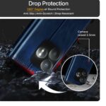 Shock Proof Flip Cover Back Case for Realme Gt 6T 5G | Magnetic Wallet Leather Case with Stand - Image 5