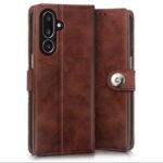 Shock Proof Flip Cover Back Case for Samsung Galaxy M36 5G | Magnetic Wallet Leather Case with Stand - Image 2