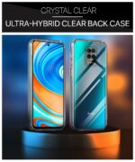Ultra-Hybrid Crystal Clear Back Case Cover for Xiaomi Redmi Note 9 Pro | Note 9 Pro Max |Poco M2 Pro | Hard Back | Slim Fit Shockproof Design | Camera Protection Bump (Transparent) - Image 3