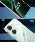 kelpuj Crystal Clear Transparent Back Case Cover for 1+ OnePlus Nord 3 5G | Full Device & Camera Protection Shockproof TPU | Flexible Silicone Back Cover Case Transparent - Image 8