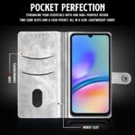 Shock Proof Flip Cover Back Case for Samsung Galaxy A05S 5G | Magnetic Wallet Leather Case with Stand - Image 6