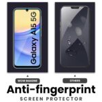 Unbreakable Nano Film Glass Screen Protector for Samsung Galaxy A15 5G | Samsung Galaxy A25 5G [ Flexible Like a Screen Guard, Harder Than a Tempered Glass ]  Pack of 2 Clear - Image 4