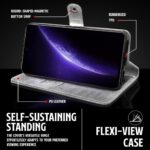 Shock Proof Flip Cover Back Case for Realme Narzo 60X 5G | Magnetic Wallet Leather Case with Stand - Image 8