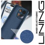 Back Cover for Tecno Pova 6 Neo 5G | Ultra Slim Soft Rubberised Case | Inner Velvet Fabric Lining | Matte Silicone Flexible Mobile Case | Camera Protection - Blue - Image 2