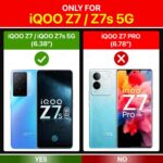 Shock Proof Flip Cover Back Case for Iqoo Z7 5G | Magnetic Wallet Leather Case with Stand - Image 2