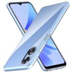 kelpuj Crystal Clear Transparent Back Case for Compatible with Oppo A78 5G | Shockproof Flexible TPU Silicone Cover | Full Body & Camera Protection Transparent