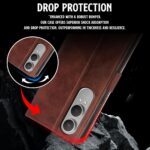 Shock Proof Flip Cover Back Case for 1+ Oneplus Nord Ce 4 Lite 5G | Magnetic Wallet Leather Case with Stand - Image 8