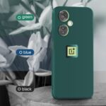 Slim Ultra Soft Rubberised Back Cover for 1+ OnePlus Nord CE 3 Lite 5G | Inner Velvet Fabric Lining | Matte Silicone Flexible Camera Protection Back Case - Green - Image 8
