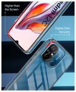 Crystal Clear Transparent Back Case Cover for Xiaomi Redmi 12C | Poco C55 | Full Device & Camera Protection Shockproof TPU | Flexible Silicone Back Cover Case Transparent - Image 8