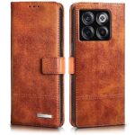 Shock Proof Flip Cover Back Case for 1+ Oneplus 10T 5G | Magnetic Wallet Leather Case with Stand