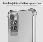 UltraHybrid Crystal Clear Back Case Cover for Xiaomi Mi Redmi 10 Prime | Hard Back | Slim Fit Shockproof Design | Camera Protection Bump | Back Cover Case (PC,TPU | Transparent) - Image 4