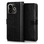 Shock Proof Flip Cover Back Case for Tecno Pop 9 5G | Magnetic Wallet Leather Case with Stand - Image 4