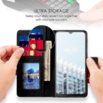 Shock Proof Flip Cover Back Case for Tecno Pop 6 Pro | Magnetic Wallet Leather Case with Stand - Image 3