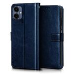 Shock Proof Flip Cover Back Case for Samsung Galaxy A06 | Magnetic Wallet Leather Case with Stand - Image 2