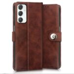 Shock Proof Flip Cover Back Case for Samsung Galaxy M34 5G | Magnetic Wallet Leather Case with Stand - Image 4