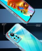 Crystal Clear Transparent Back Case Cover for Infinix Note 12i | Full Device & Camera Protection Shockproof TPU | Flexible Silicone Back Cover Case Transparent - Image 5