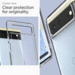 Crystal Clear Transparent Back Case Cover for Google Pixel 6 | Full Device & Camera Protection Shockproof TPU Silicone Back Cover Case Transparent - Image 4