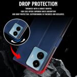 Shock Proof Flip Cover Back Case for Iqoo Z6 Lite 5G | Magnetic Wallet Leather Case with Stand - Image 8