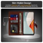 Shock Proof Flip Cover Back Case for 1+ Oneplus Nord Ce 4 5G | Magnetic Wallet Leather Case with Stand - Image 4