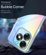 Crystal Clear Transparent Back Case Cover for Itel S23 Plus | Full Device & Camera Protection Shockproof TPU | Flexible Silicone Back Cover Case Transparent - Image 4