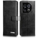 Shock Proof Flip Cover Back Case for 1+ Oneplus 11R 5G | Magnetic Wallet Leather Case with Stand