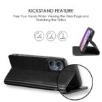 Shock Proof Flip Cover Back Case for Vivo Y16 | Magnetic Wallet Leather Case with Stand - Image 5