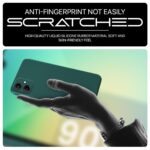 Back Cover for Samsung Galaxy A06 | Ultra Slim Soft Rubberised Case | Inner Velvet Fabric Lining | Matte Silicone Flexible Mobile Case | Camera Protection - Green - Image 4