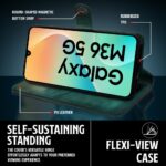 Shock Proof Flip Cover Back Case for Samsung Galaxy M36 5G | Magnetic Wallet Leather Case with Stand - Image 8