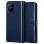 Shock Proof Flip Cover Back Case for 1+ Oneplus 8T | Magnetic Wallet Leather Case with Stand - Image 2