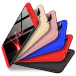 Plastic 3 in 1 Double Dip Case [ Anti Slip ] Super Slim [Hard] Hybrid Pc All Angle Protection Lightweight Matte Hard Back Case Cover for Xiaomi Redmi 6 - Venom Black - Image 4