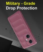 Ultimate Silicon Back Cover Case for 1+ OnePlus Nord CE 3 5G | Military Grade Drop Protection Shockproof Bumper | Anti-Slip Grip | Scratch Proof Micro-Fibre Cloth Inside (Crimson Red) - Image 6