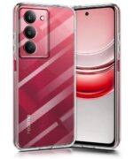 Transparent Back Cover Case Compatible with Realme 14x 5G, Narzo 80x, P3x | Shockproof TPU Silicone Case with Raised Bumps | Full Body & Camera Protection | Slim Fit Mobile CoverClear - Image 2