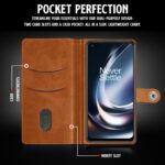 Shock Proof Flip Cover Back Case for 1+ Oneplus Nord Ce 2 Lite 5G | Magnetic Wallet Leather Case with Stand - Image 6