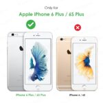 Shock Proof Flip Cover Back Case for Apple Iphone 6 Plus | Magnetic Wallet Leather Case with Stand - Image 2