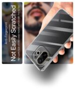 Crystal Clear Transparent Back Cover Case Compatible with Tecno Pop 9 5G & Tecno Spark 30C 5G Shockproof Flexible TPU Silicone Case with Full Body & Camera Protection Transparent - Image 7