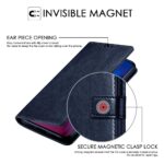 Shock Proof Flip Cover Back Case for Samsung Galaxy F62 | Magnetic Wallet Leather Case with Stand - Image 5