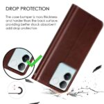 Shock Proof Flip Cover Back Case for Iqoo Z7 Pro | Magnetic Wallet Leather Case with Stand - Image 8