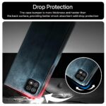Shock Proof Flip Cover Back Case for Samsung Galaxy A22 5G | Magnetic Wallet Leather Case with Stand - Image 6