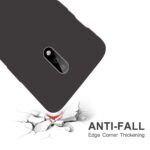 Abstract Sleek Design Flexible Silicone Edge to Edge 360 Degree Protection Shockproof Slim Back Case Cover for OnePlus 7 1+7 (6.41-inch) - Pitch Black - Image 4