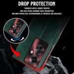 Shock Proof Flip Cover Back Case for Oppo F25 Pro 5G | Magnetic Wallet Leather Case with Stand - Image 8