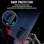 Shock Proof Flip Cover Back Case for Iqoo Z5 5G | Magnetic Wallet Leather Case with Stand - Image 6