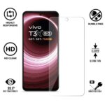 Unbreakable Nano Film Glass Screen Protector for Vivo T3x 5G [ Flexible like a Screen Guard, Harder than a Tempered Glass ]  Pack Of 2 - Image 4