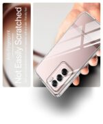 Crystal Clear Transparent Back Cover Case Compatible with Oppo Reno 12 5G Shockproof Flexible TPU Silicone Case with Full Body & Camera Protection Transparent - Image 6