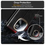 Shock Proof Flip Cover Back Case for Iqoo Z9S Pro 5G | Magnetic Wallet Leather Case with Stand - Image 5